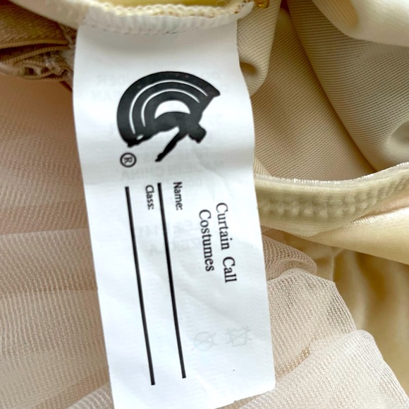 CURTAIN CALL DANCE Lace overlay bodice Tutu Item# 0011 - Picture 6 of 9